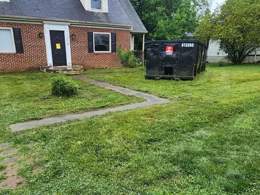 Same property cut down and cleared in Vinton, VA